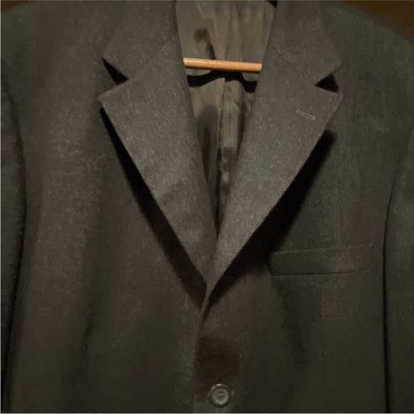 VERSACE SPORT Charcoal Gray WoolLAPEL Blazer Sport Coat Jacket - M